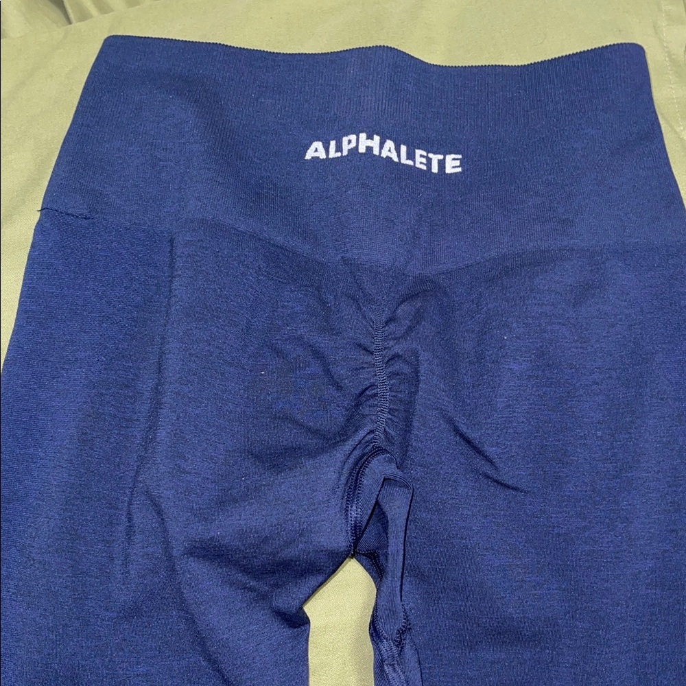 Alphalete Amplify Navy Leggings